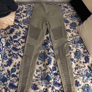 ALO high waisted moto leggings